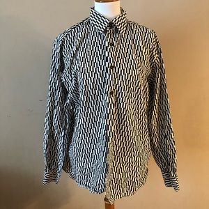 Michael Kors Zig Zag Button Down
